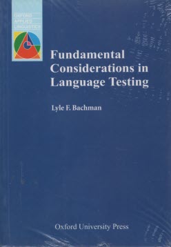 www.payane.ir - fundamental considerations in language testing